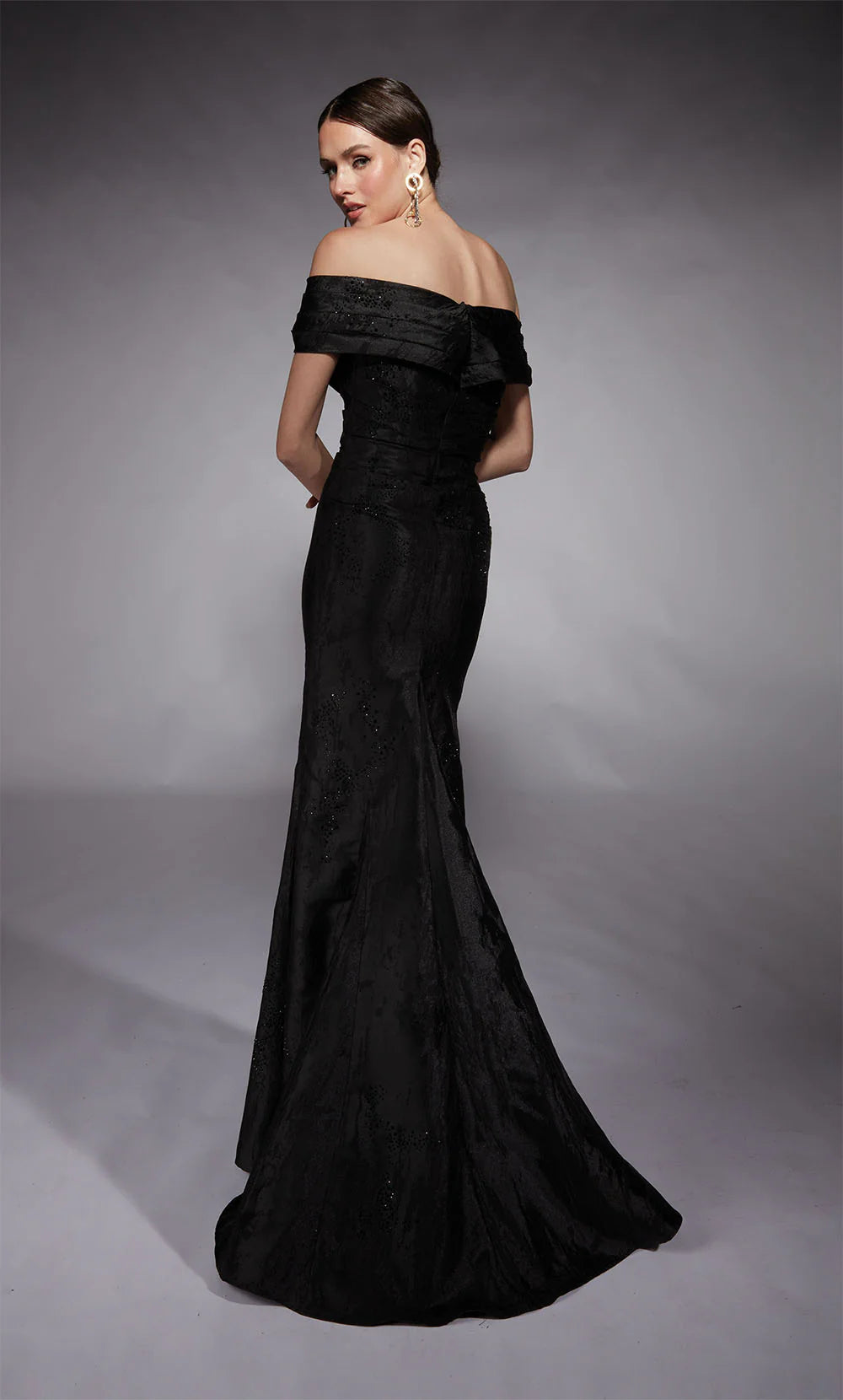 ALYCE PARIS 27733 SPECIAL OCCASION OFF THE SHOULDER CHIC MERMAID DRESS