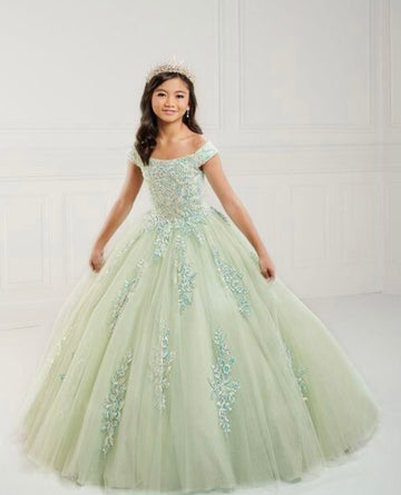 Tiffany Princess 13747 Off The Shoulder Sparkly Mini Pageant Dress