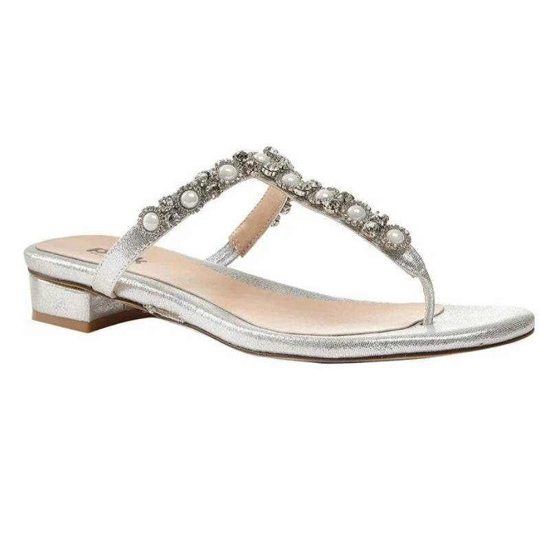 paradox london pink women's wave ivory sandal