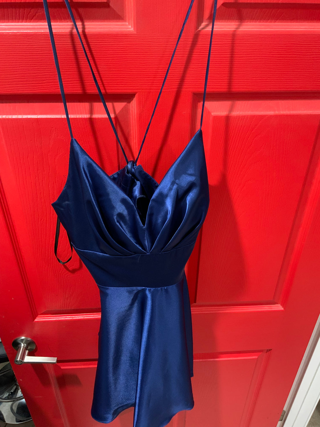 Poly USA Royal Blue Formal Dress